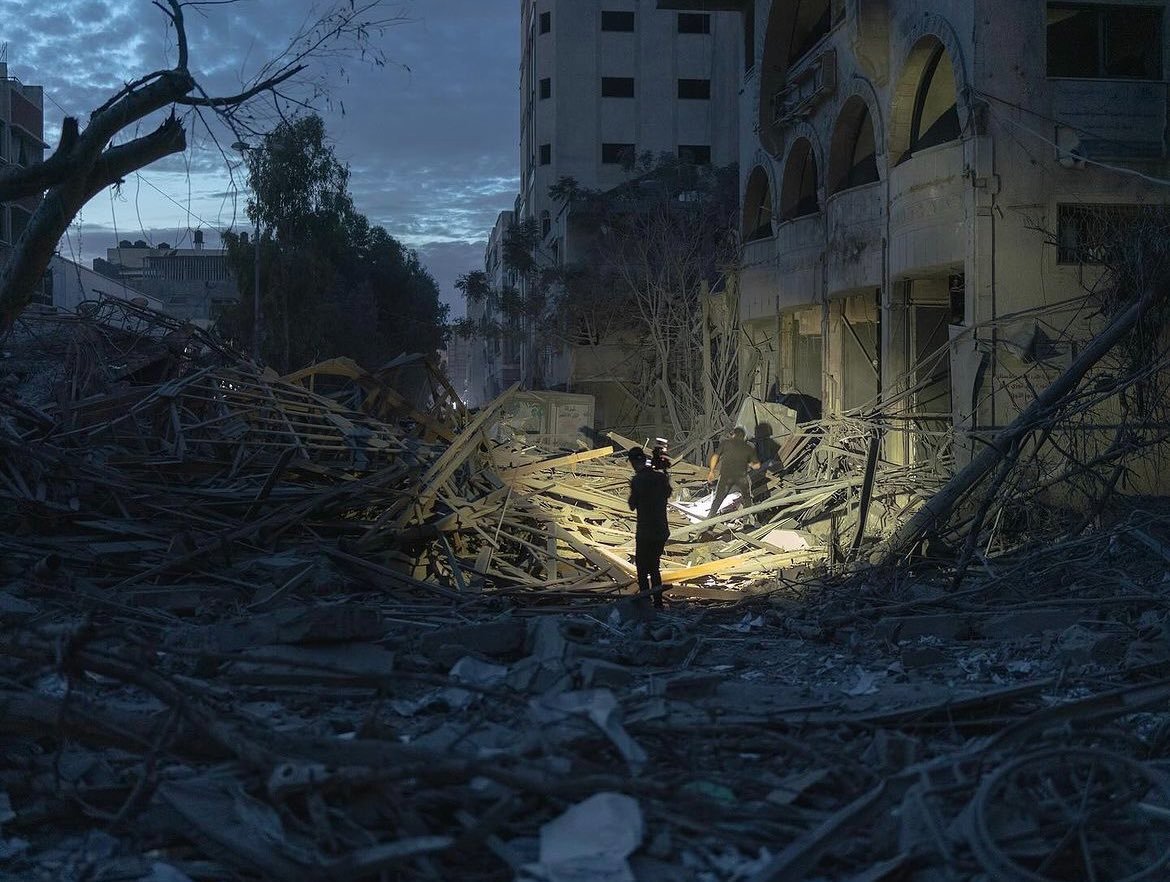 Gaza’s Vibrant Neighborhoods Now Empty Ghost Towns