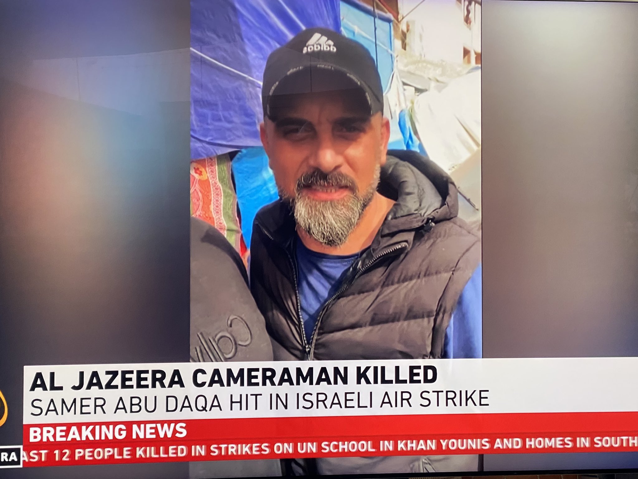Israel kills Al Jazeera journalist Samer Abu Daqqa in Gaza school