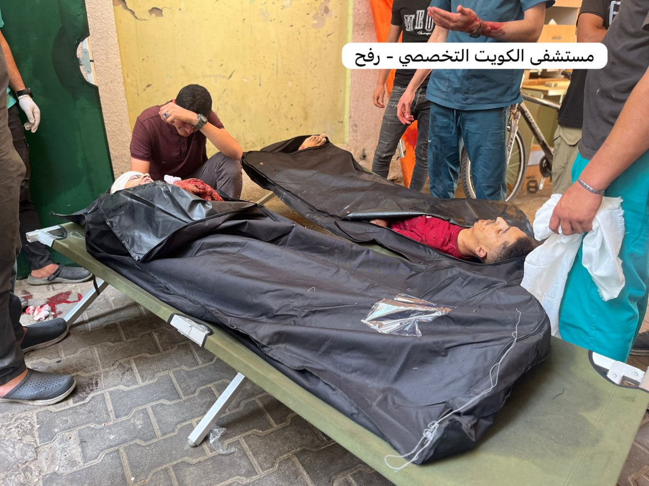 Israeli forces kill workers at Kuwaiti Hospital in Rafah