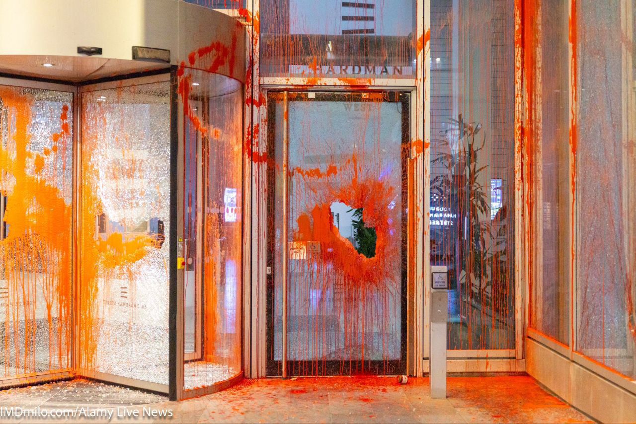 Palestine Action Targets BNY Mellon and Barclays Manchester Branches