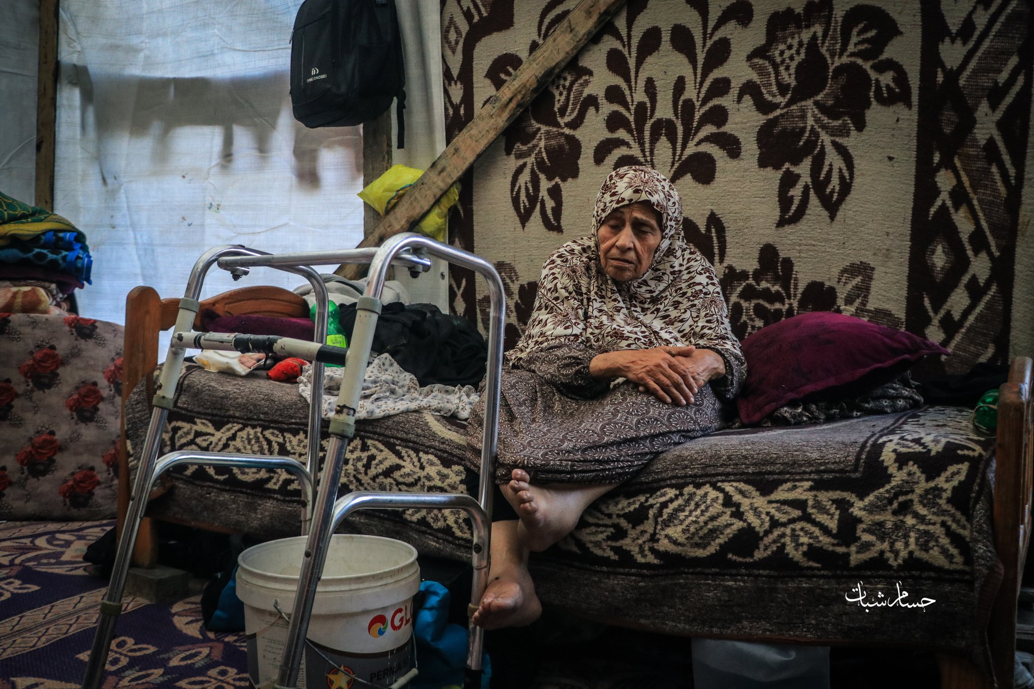Disabled Woman in Gaza Loses Four Sons, Loses Will to Live