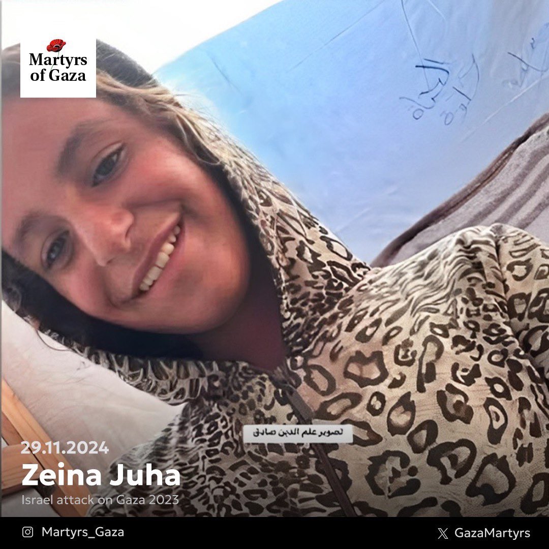 13-year-old Gazan girl Zeina Juha shares survival story