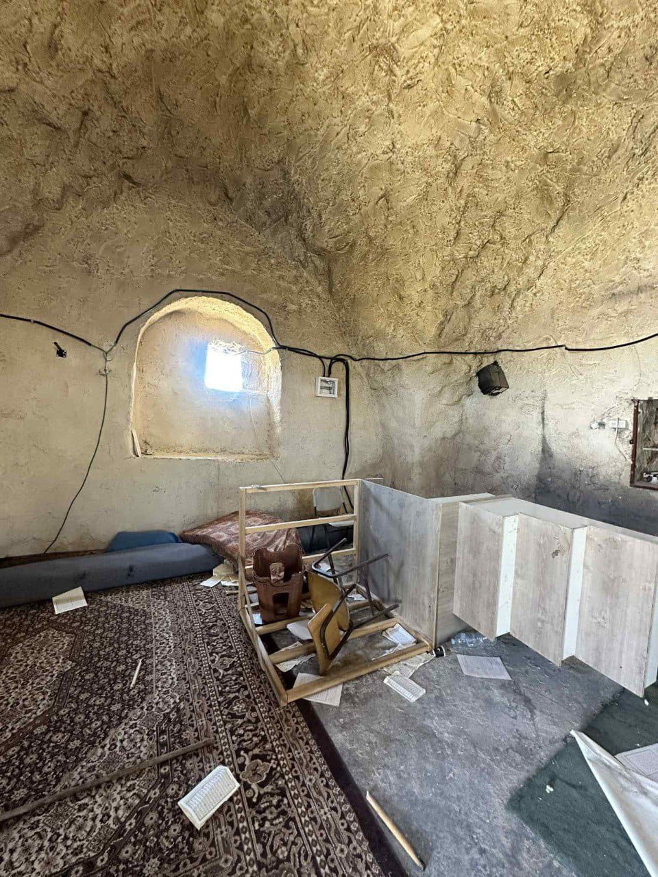 Settlers Desecrate Quran at Nablus Mosque