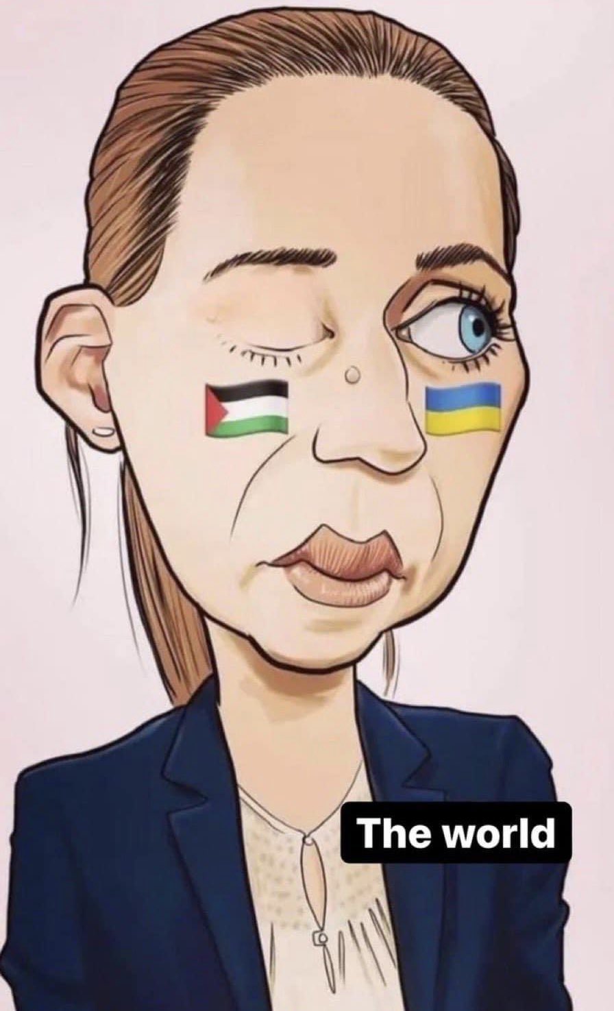 Ukraine sovereignty versus Palestine’s right to self-defense