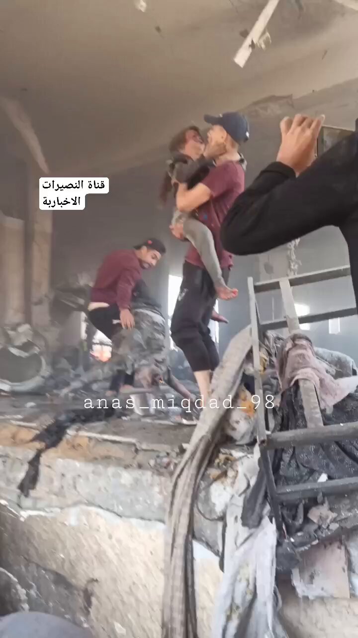 Israeli attack on school sheltering displaced Palestinians in Gaza