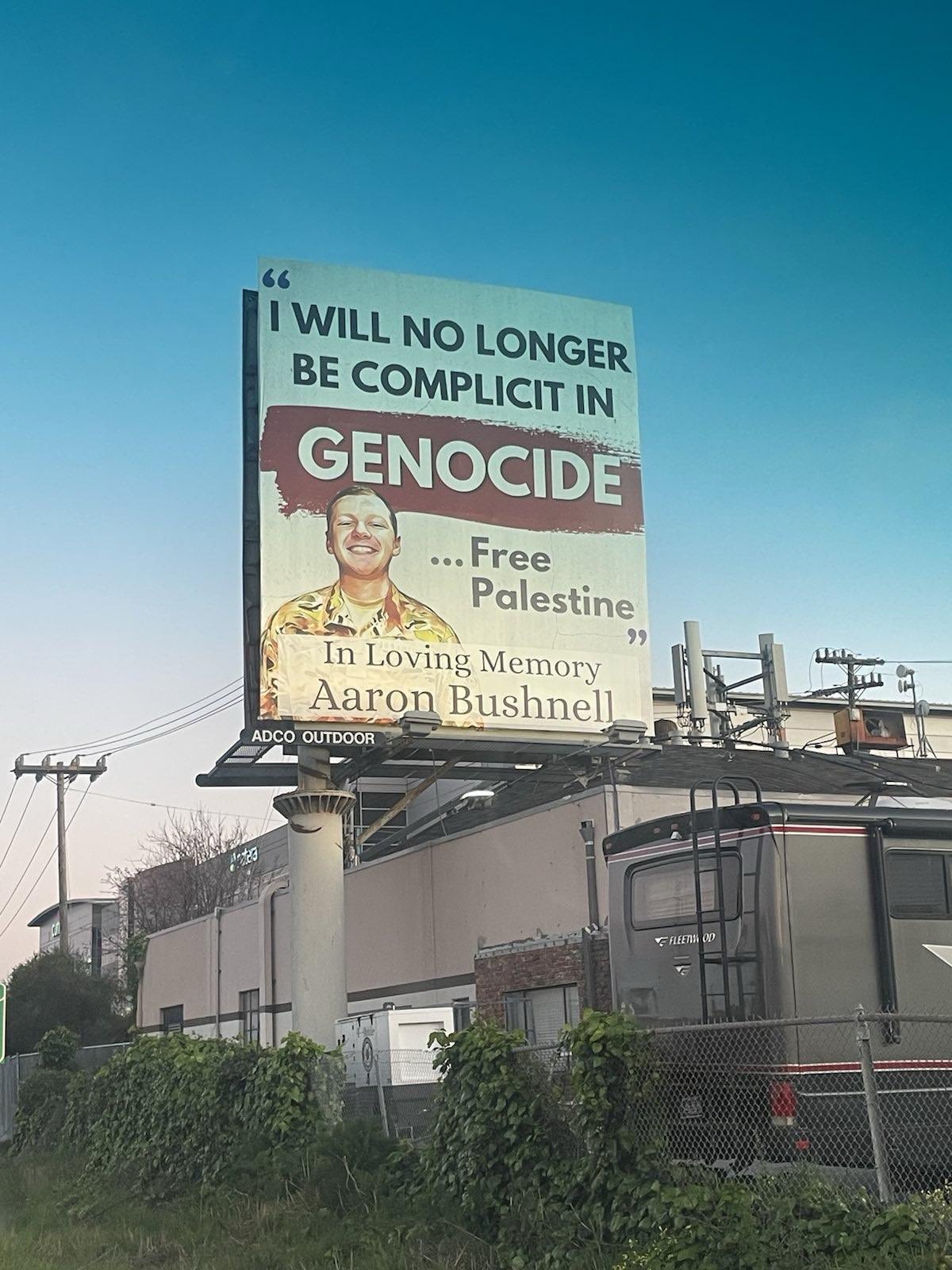 Memorial Day Tribute to Aaron Bushnell Against Genocide