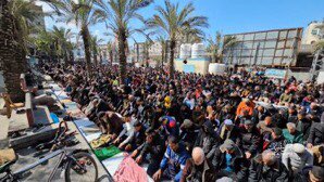 First Friday Prayer Call Held in Shati Refugee Camp Since War Begin
