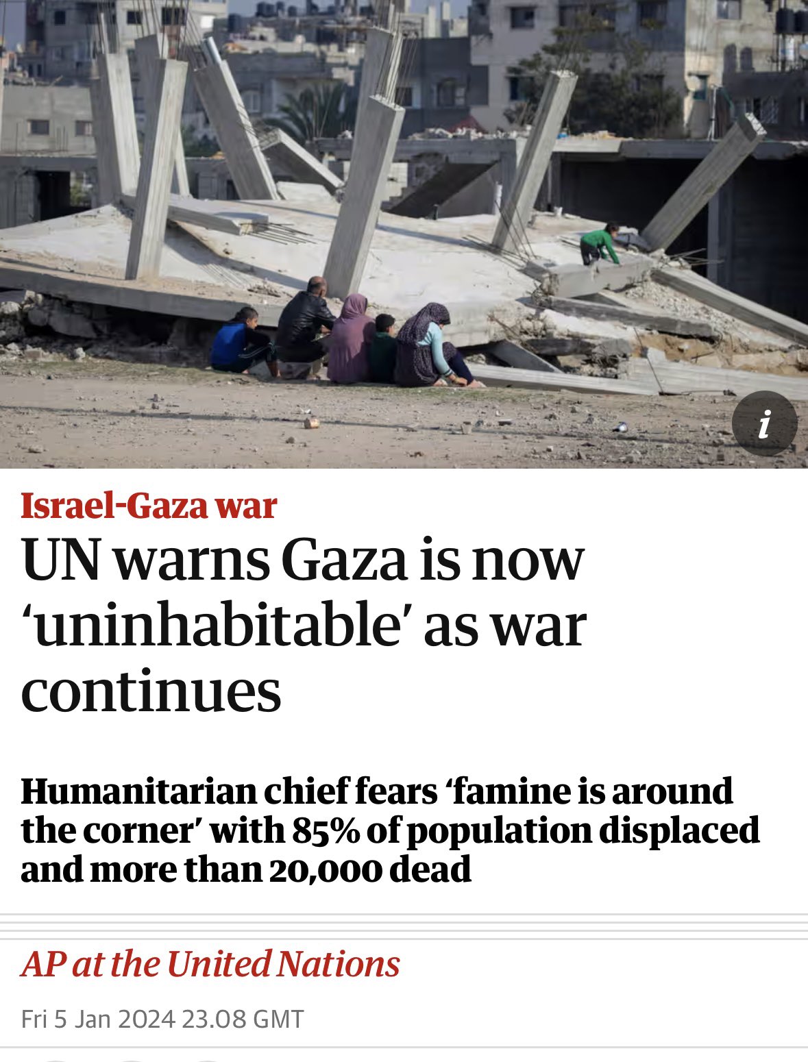 Israel accused of deliberately starving Gaza’s Palestinian population