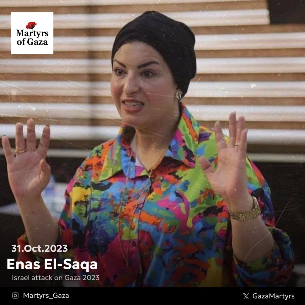 Palestinian Artist Enas El-Saqa and Daughters Killed in Home Attack