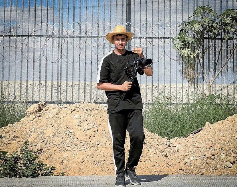 Photojournalist Ibrahim Lafi Martyred in October 7 Airstrike