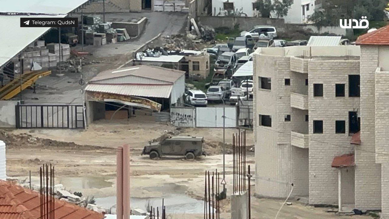 Israeli military operations ongoing in Nour Shams Camp Tulkarem
