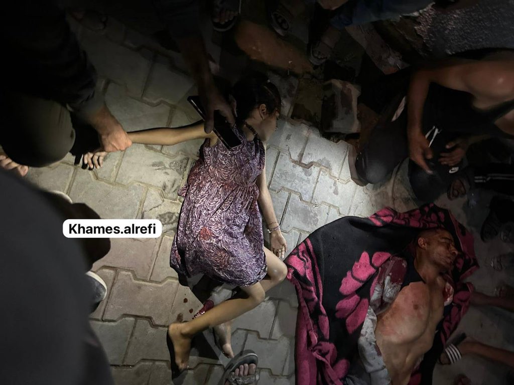 Israeli bombing kills seven displaced persons at Gaza Seaport