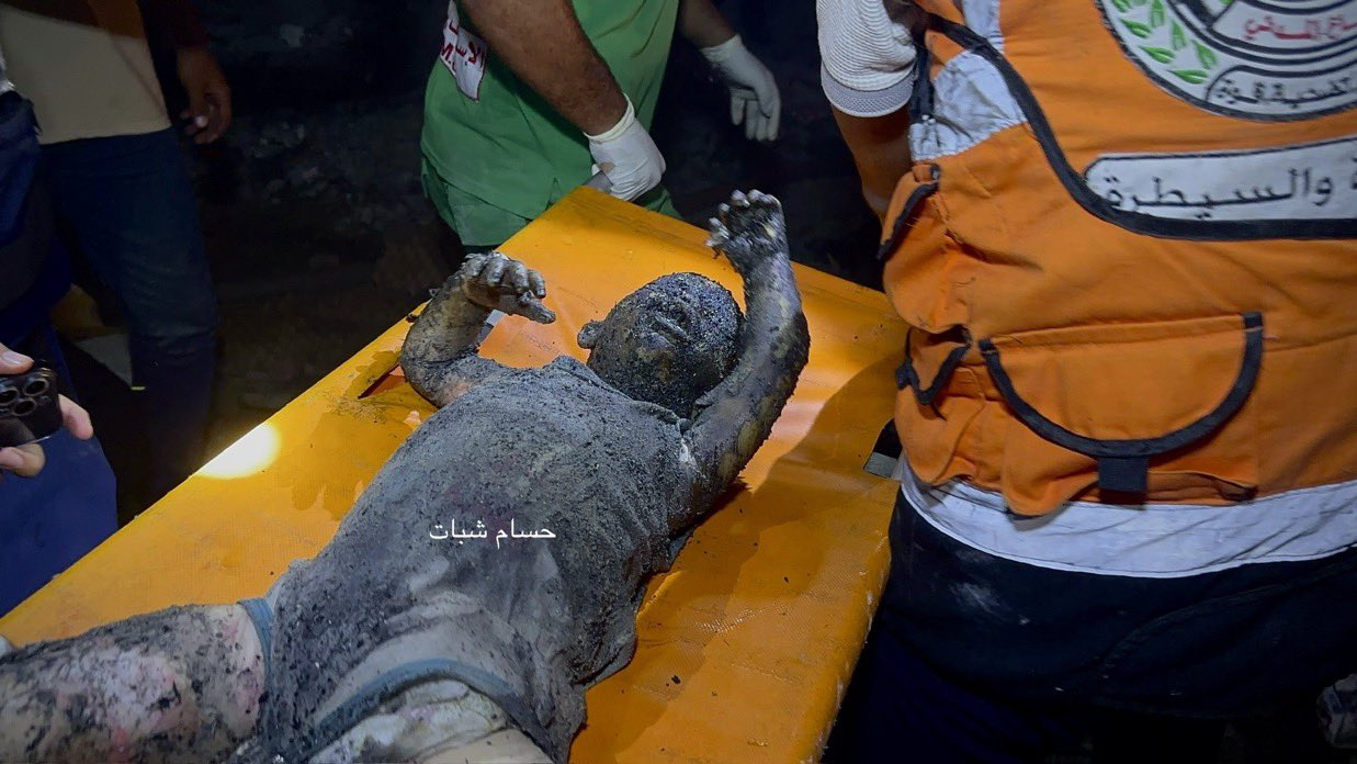Child killed in Gaza home strike during night