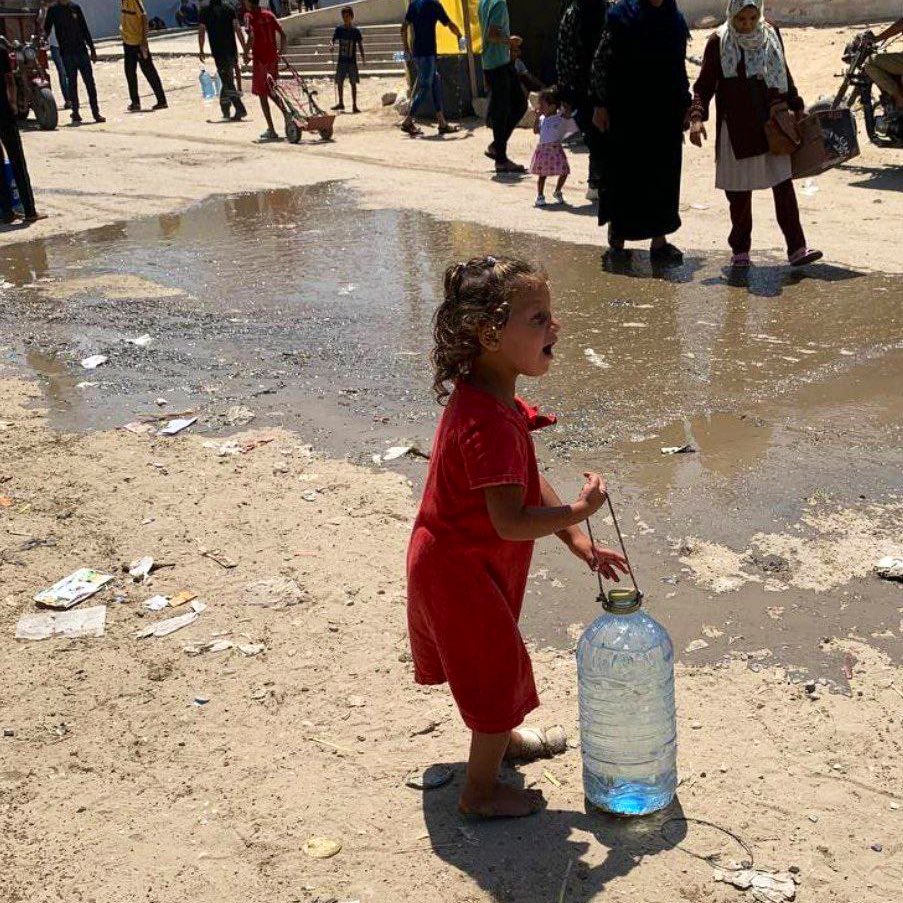 Water Crisis Affecting Displaced People in Gaza