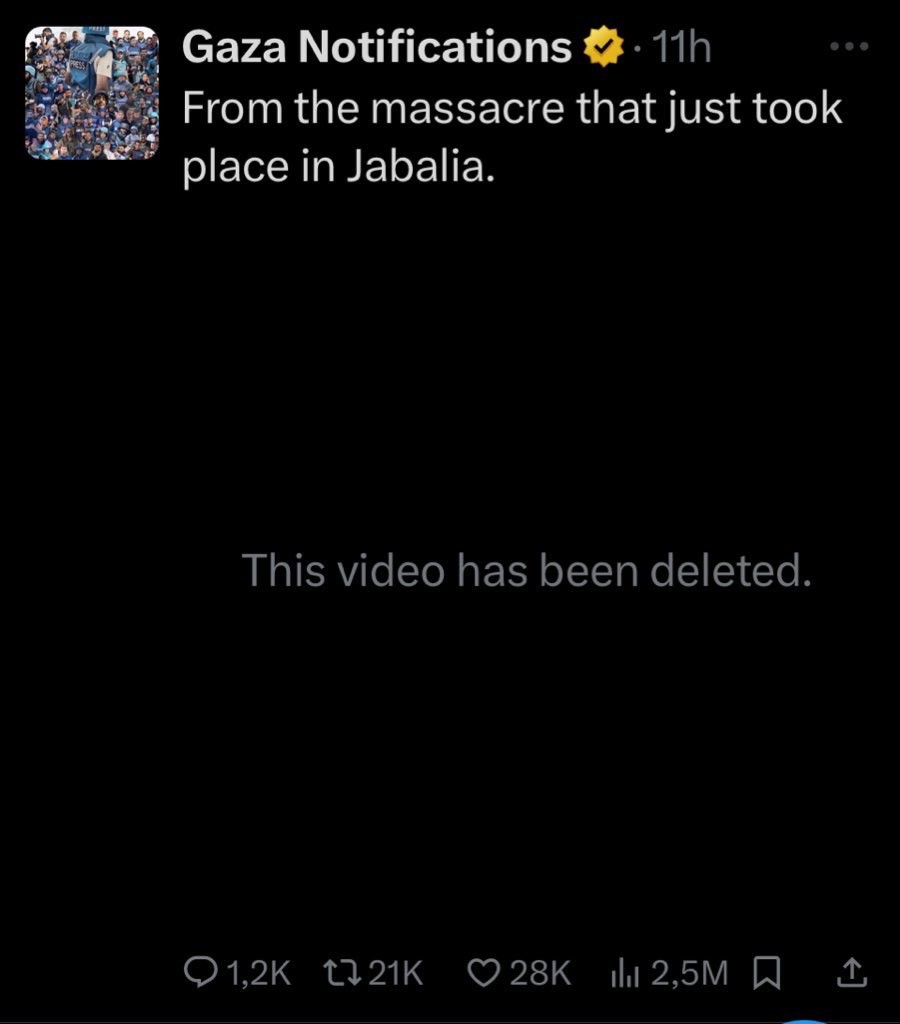 X Deletes Gaza Genocide Documentation Posts Amid Censorship Concerns