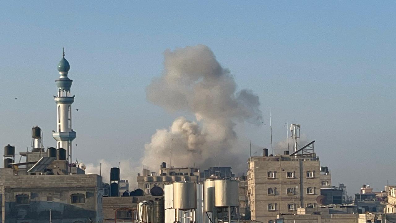Israel Conducts Bombing Campaign in Gaza Strip