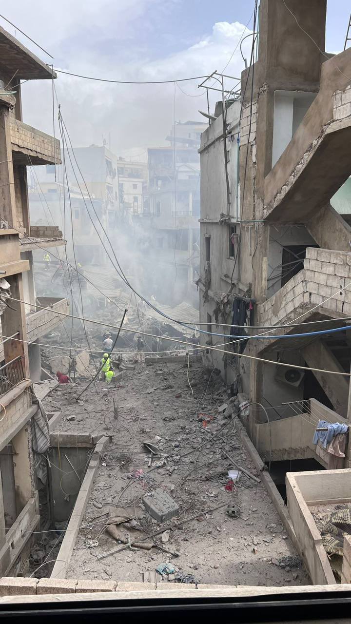 Israel Heavily Bombs Beirut Hospital Area Amid Civilian Casualties
