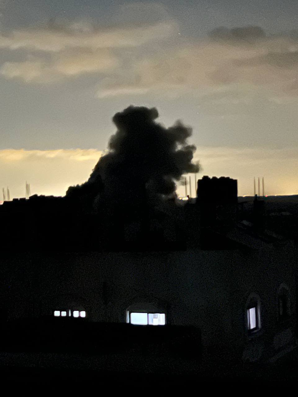 Israeli warplanes bomb house in al-Nussairat Camp Gaza