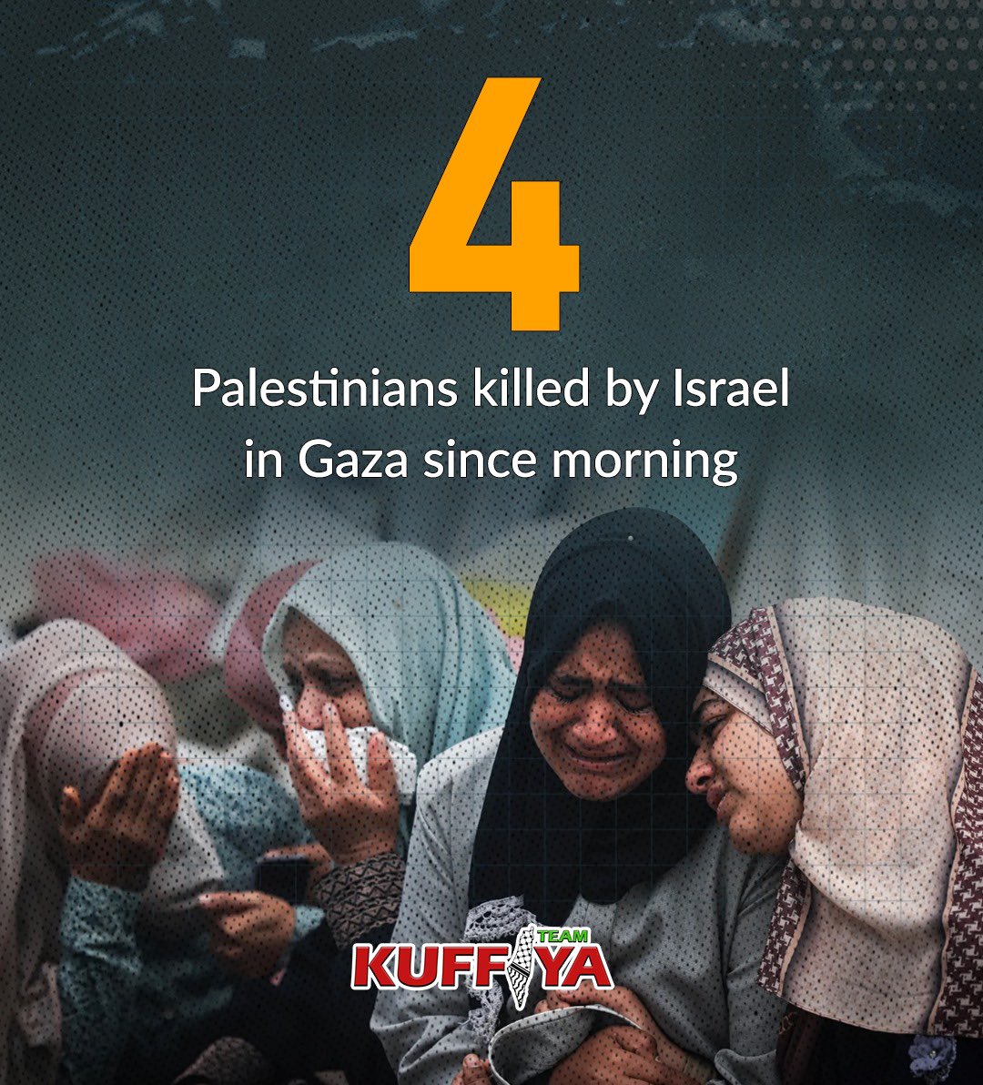 Four Palestinians Killed in Israeli Attacks as Aid Blockade Continues