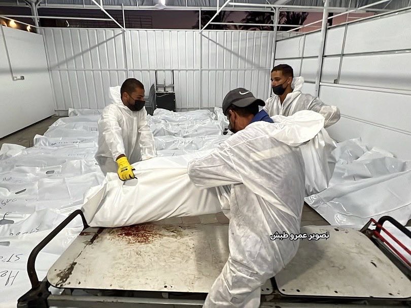 Gaza receives 45 bodies from Red Cross after Israeli army release