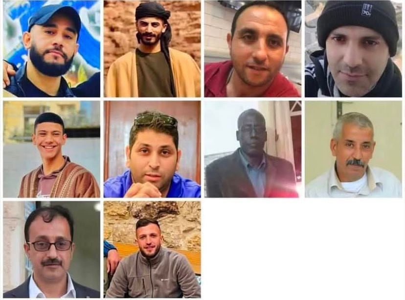 Ten Palestinians killed by Israeli forces in Jenin