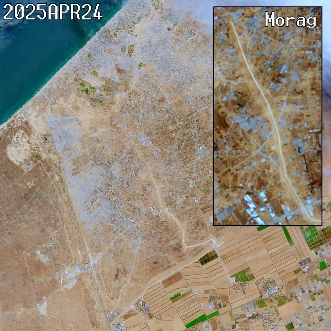 Rafah Completely Destroyed Aerial View Documentation