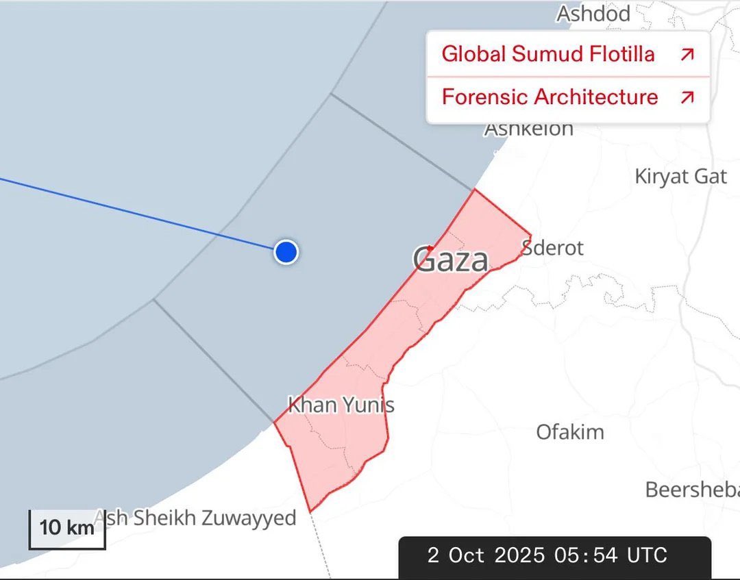 Global Sumud Flotilla Breaks Israeli Blockade Delivering Aid Gaza