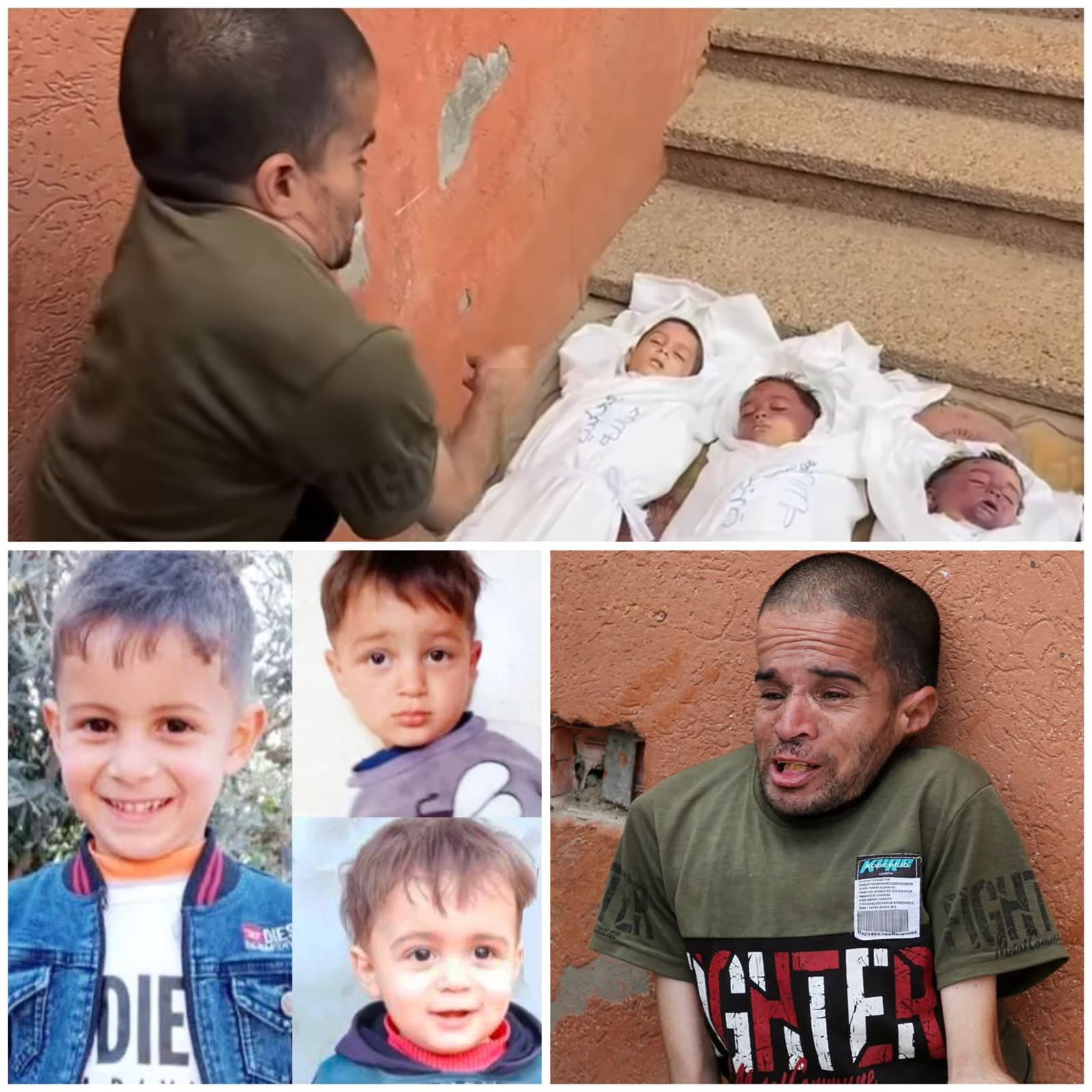Israel killed his wife and three children
