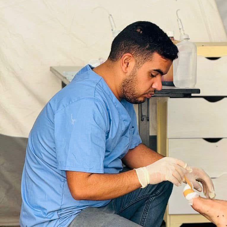 Israeli drone kills nurse Kareem Jaradat at Kamal Adwan Hospital