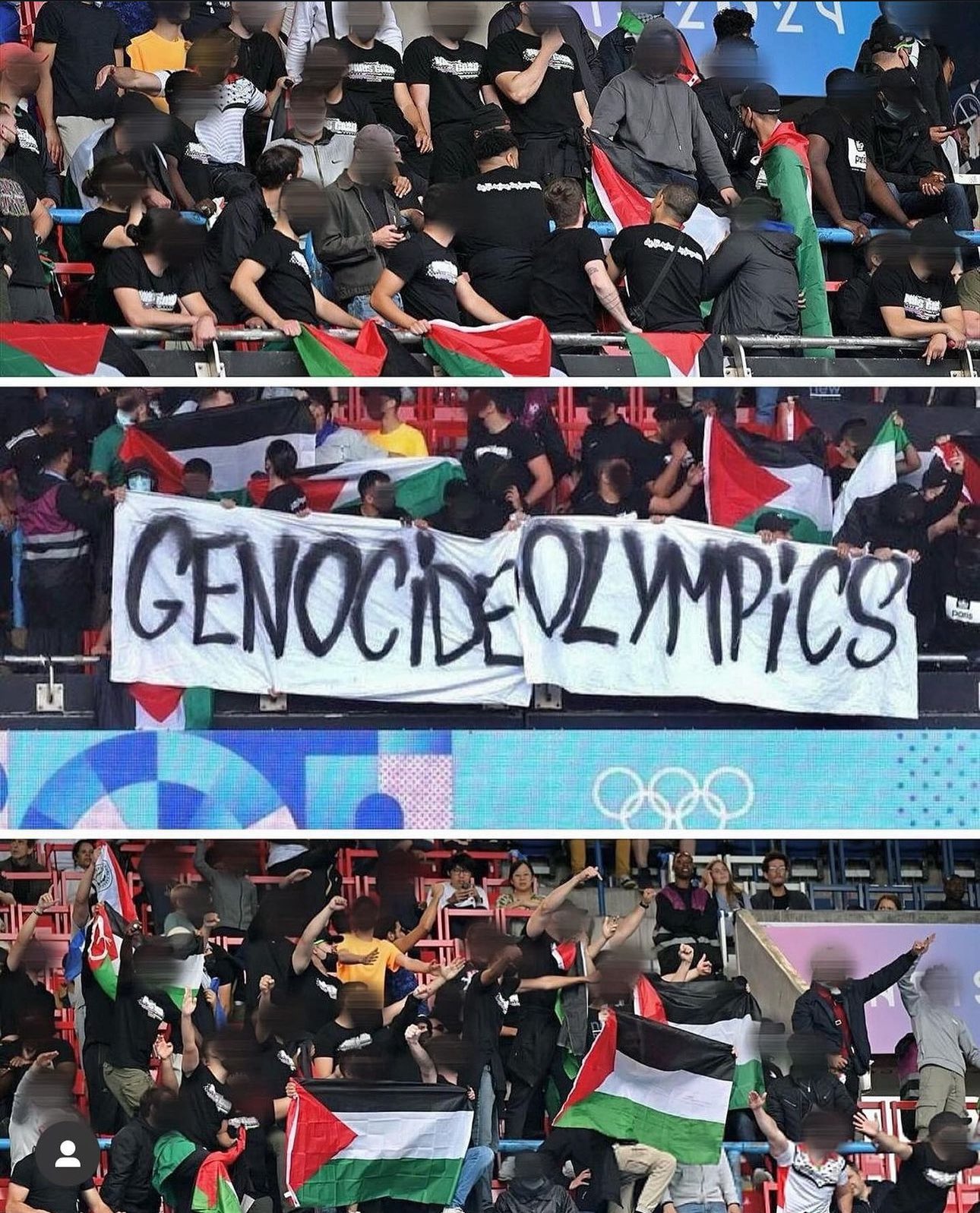 PSG Fans Welcome Israel at Olympic Match vs Paraguay