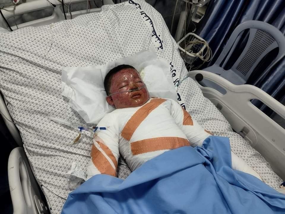 13-year-old Omar Al-Jaabari dies from wounds at hospital