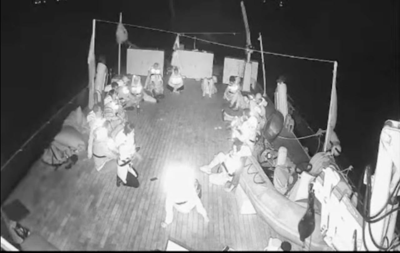 Alma Flotilla Crew Prepares for Israeli Interception at Sea