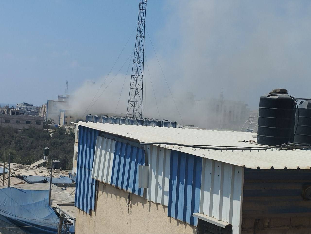 Israeli strike on school sheltering displaced Palestinians in Gaza