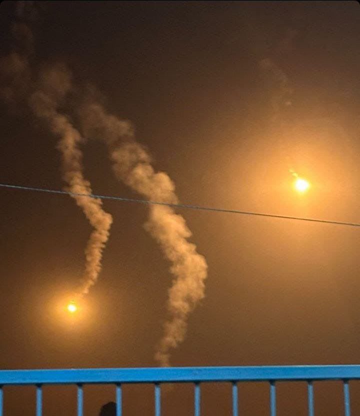 Israeli Military Vehicles Near Nasser Hospital in Khan Yunis