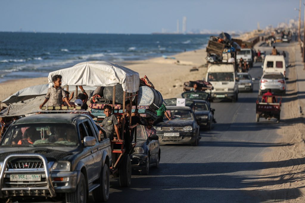 Israeli military operations displace Gaza civilians