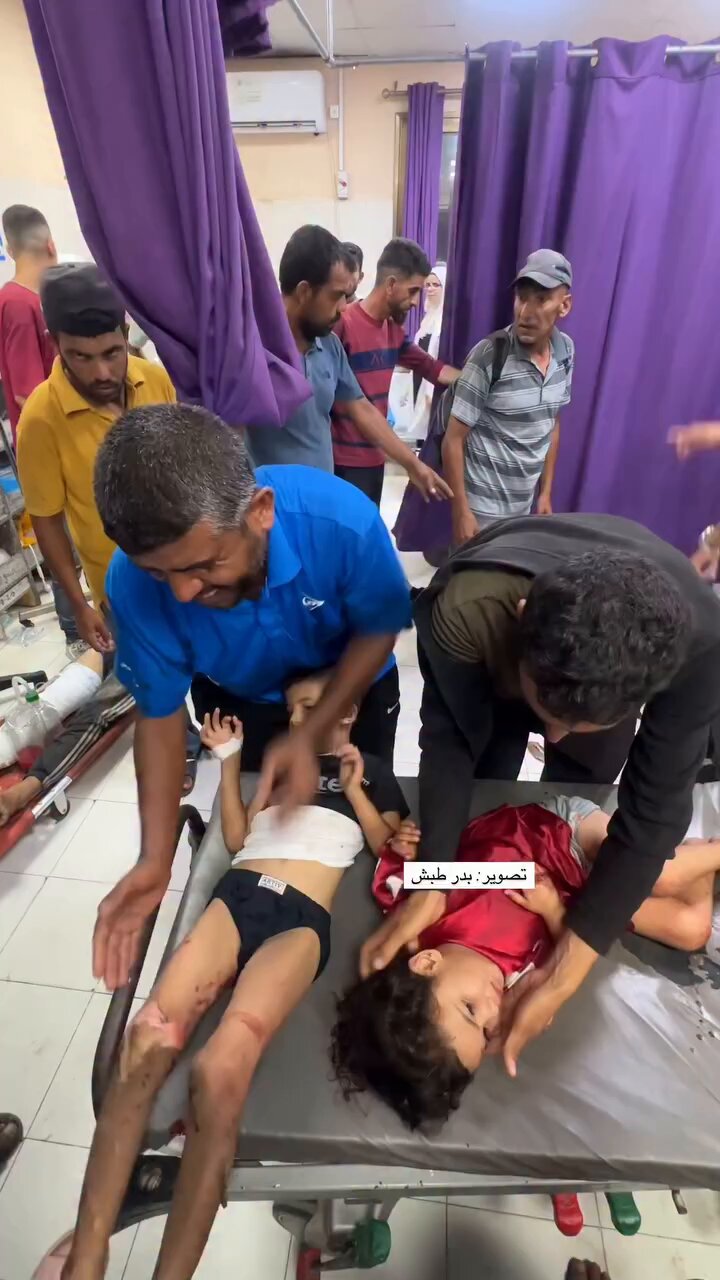 Children Killed and Injured in Israeli Gaza Bombing