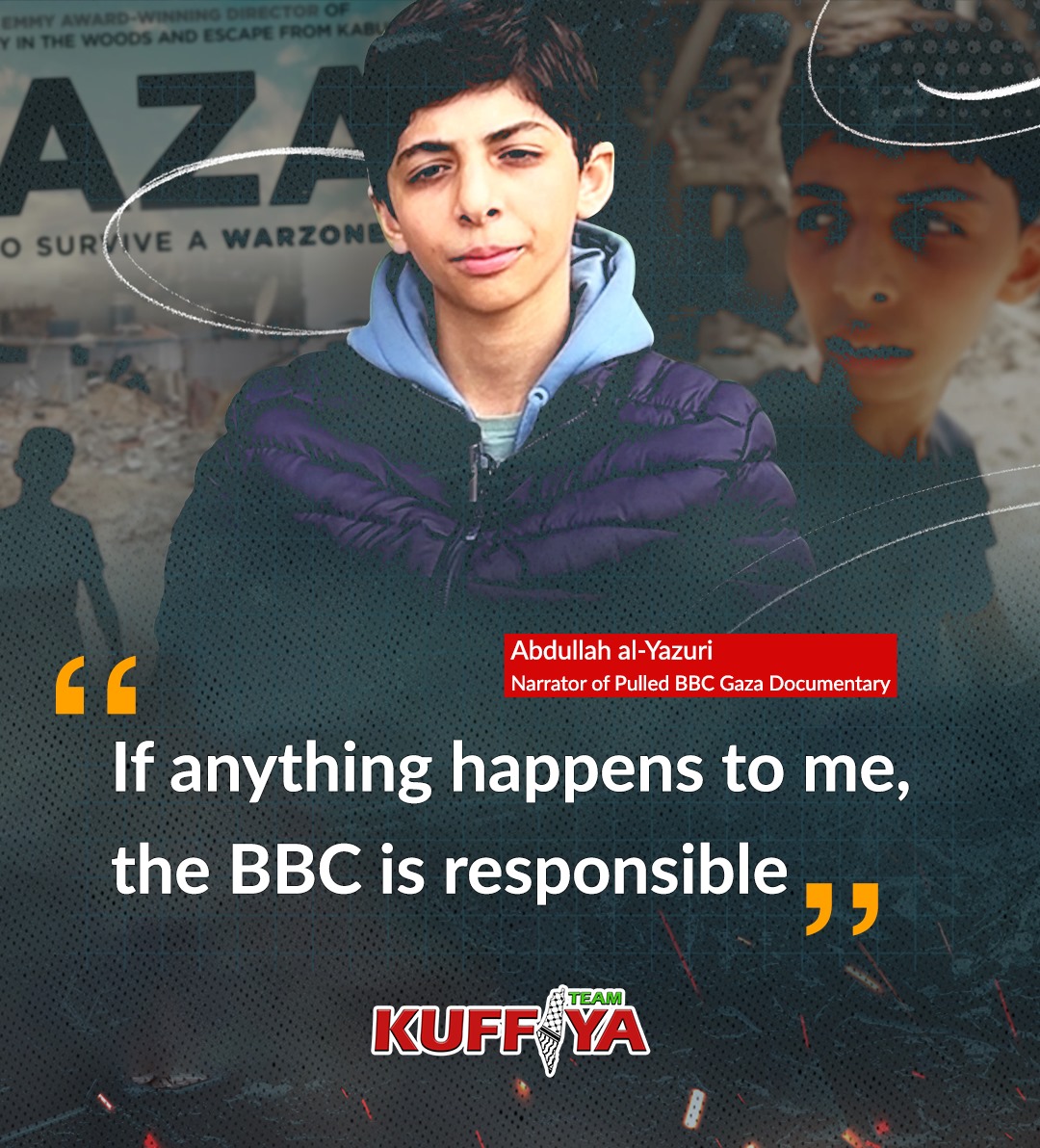 Palestinian Boy Holds BBC Responsible Documentary Controversy Gaza