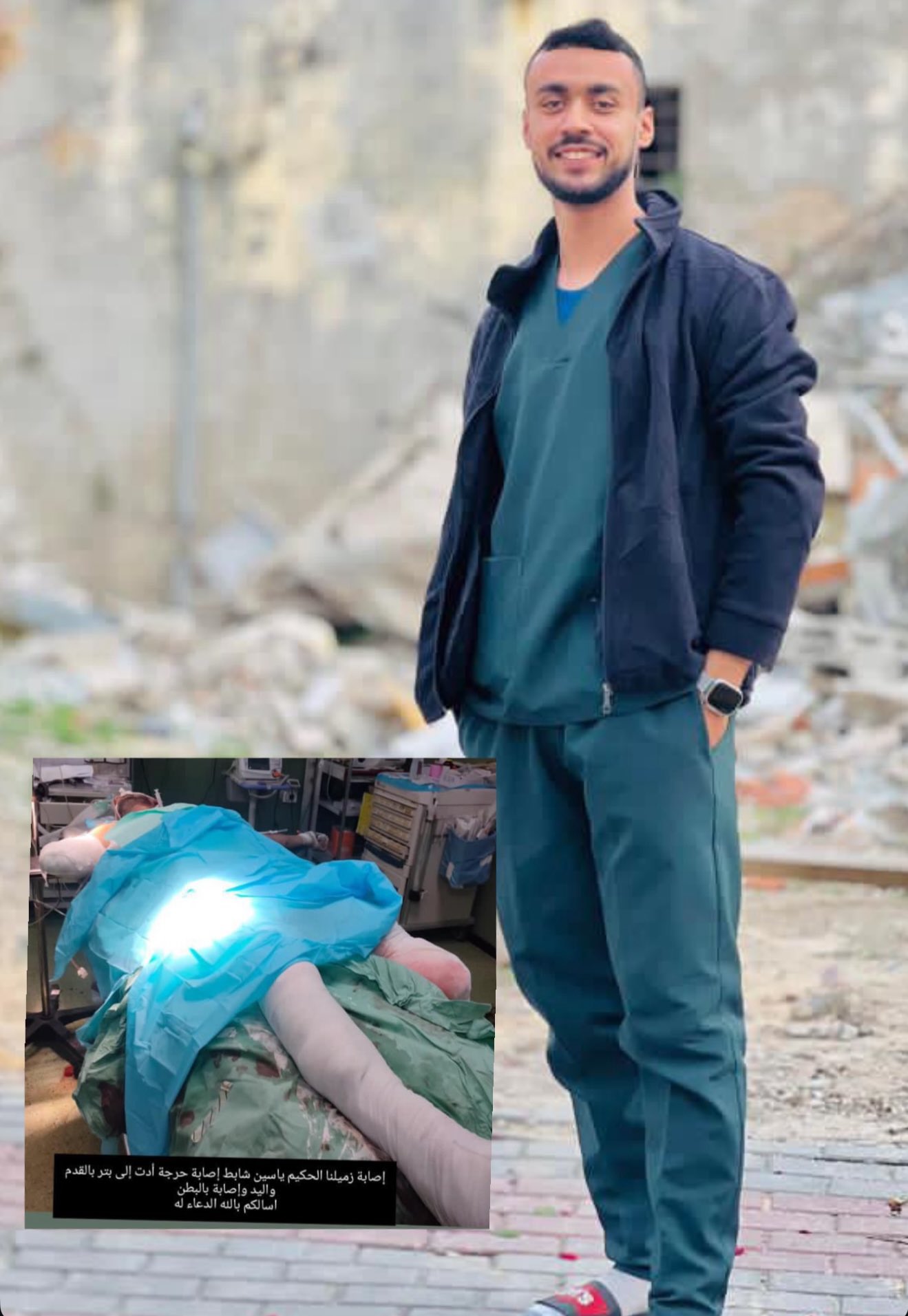 Israeli military kills nurse Yassin Shabat in Gaza missile strike