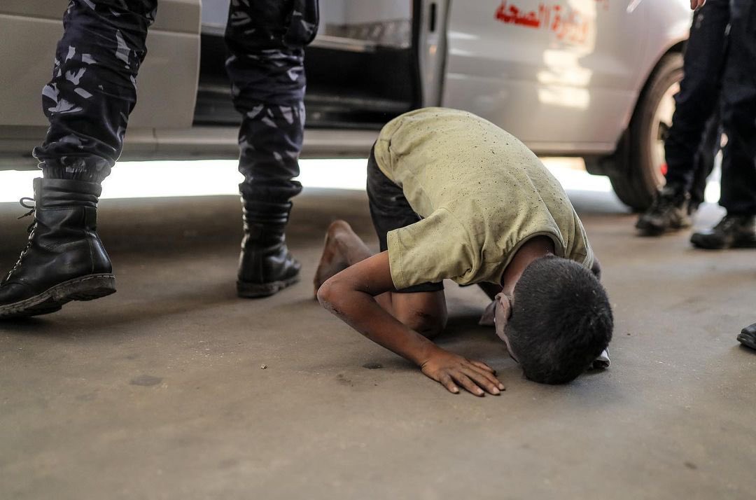 Child’s Gratitude After Surviving Khan Yunis Bombing