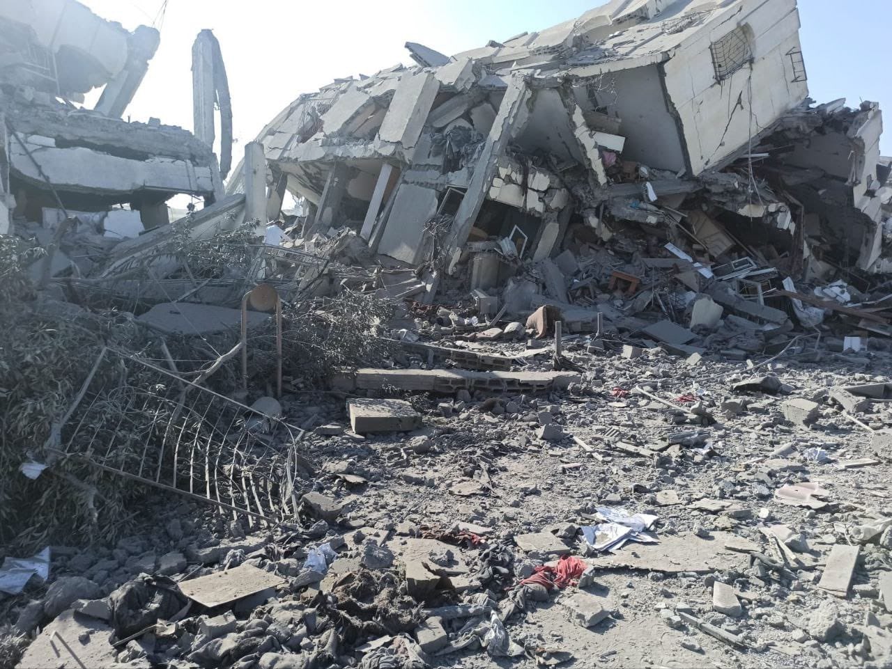 Israeli occupation destroys high-rise buildings in Gaza, displacing thousands