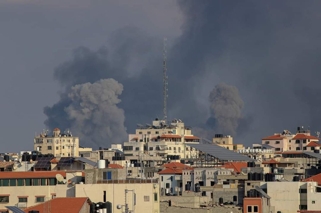 Gaza Strip Faces Sixth Day Israeli Military Operations