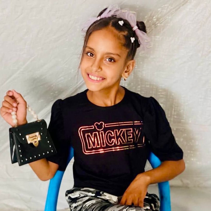 Israeli strike kills young girl Malak Raed Al-Turkmani in Gaza