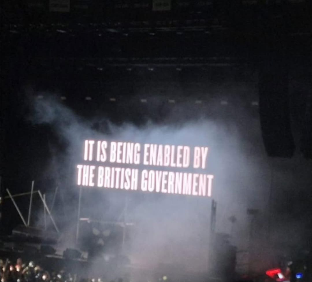Kneecap addresses Gaza atrocities at Belfast concert
