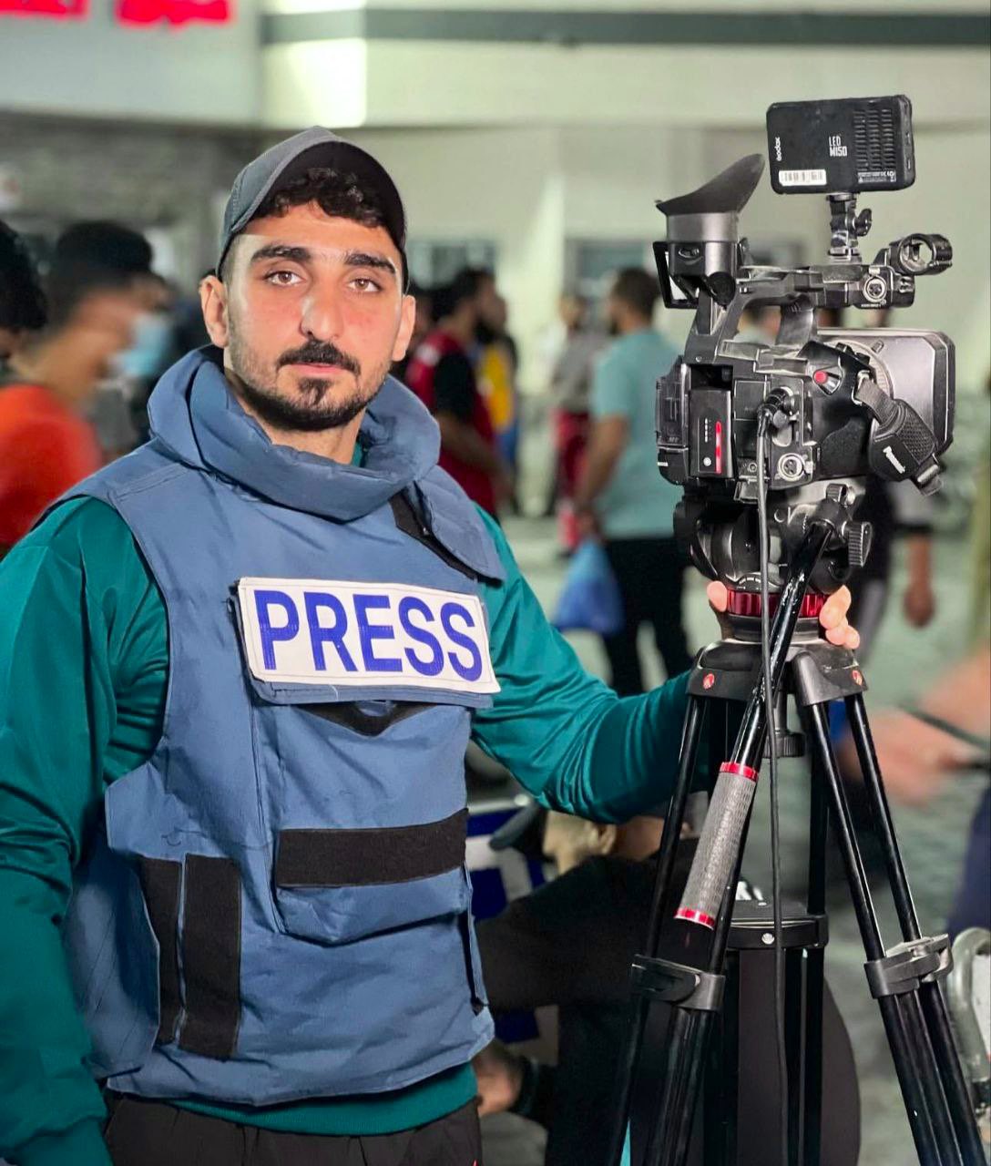 Israeli airstrike kills Palestinian journalists Ayman Al Gedi Faisal Abu