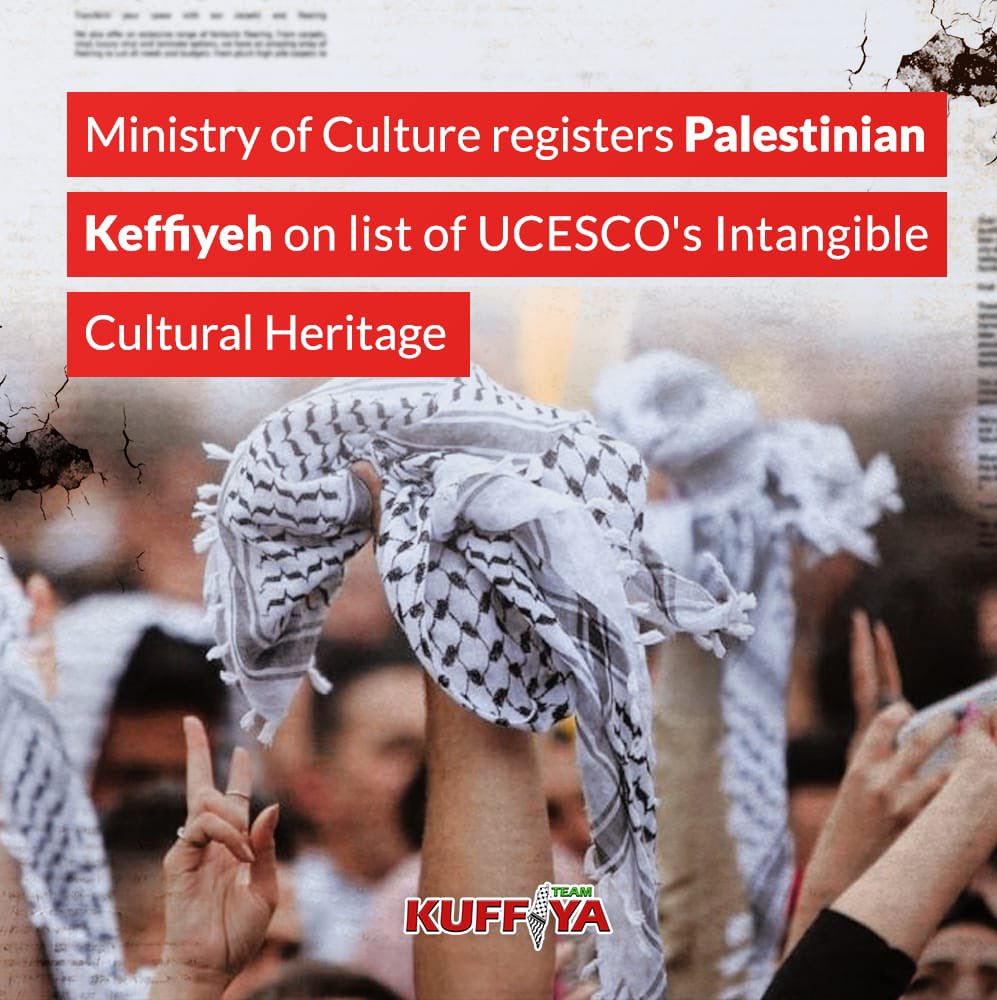 Palestinian Keffiyeh Registered as UNESCO Intangible Heritage