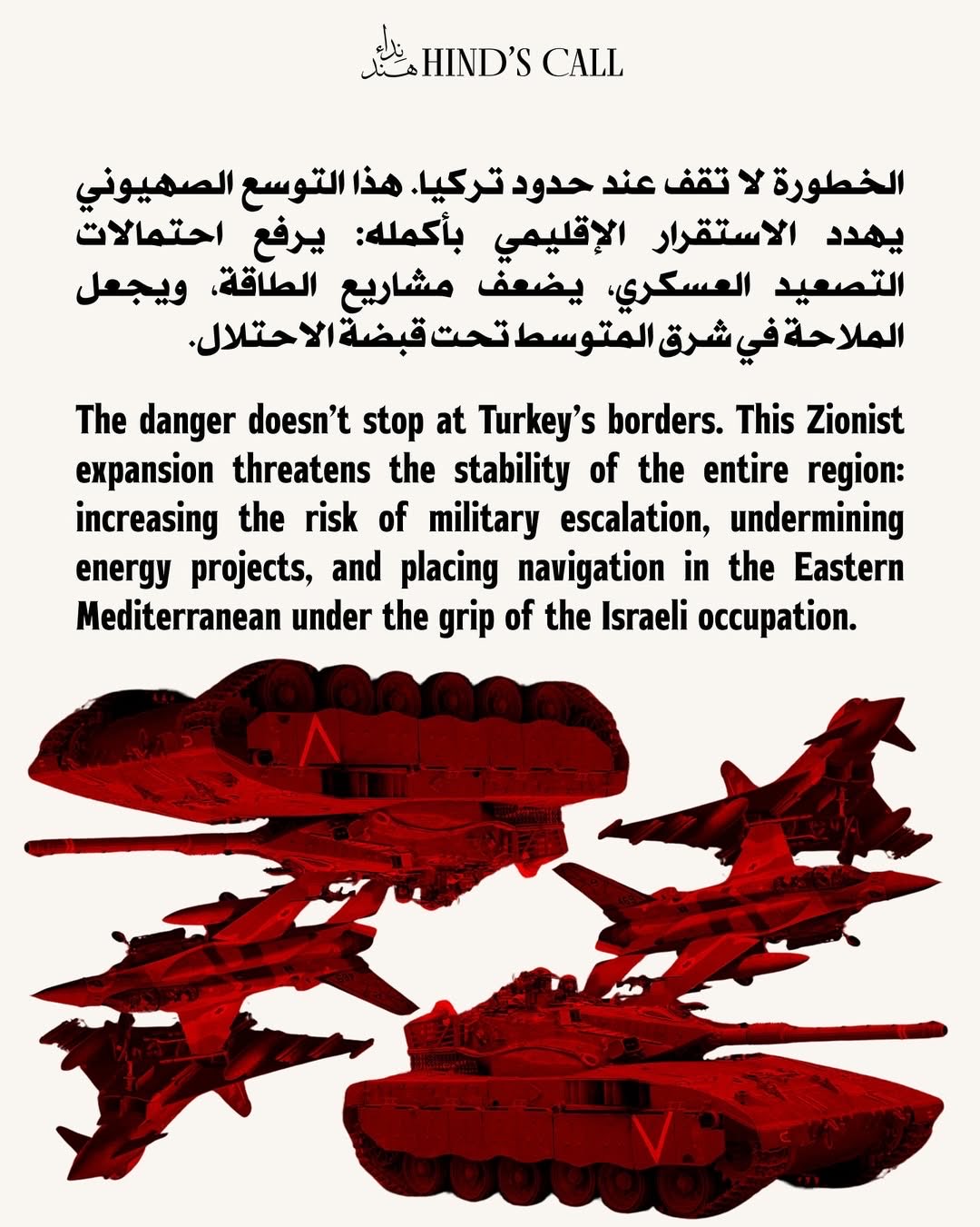 Israel’s Eastern Mediterranean occupation threatens regional stability