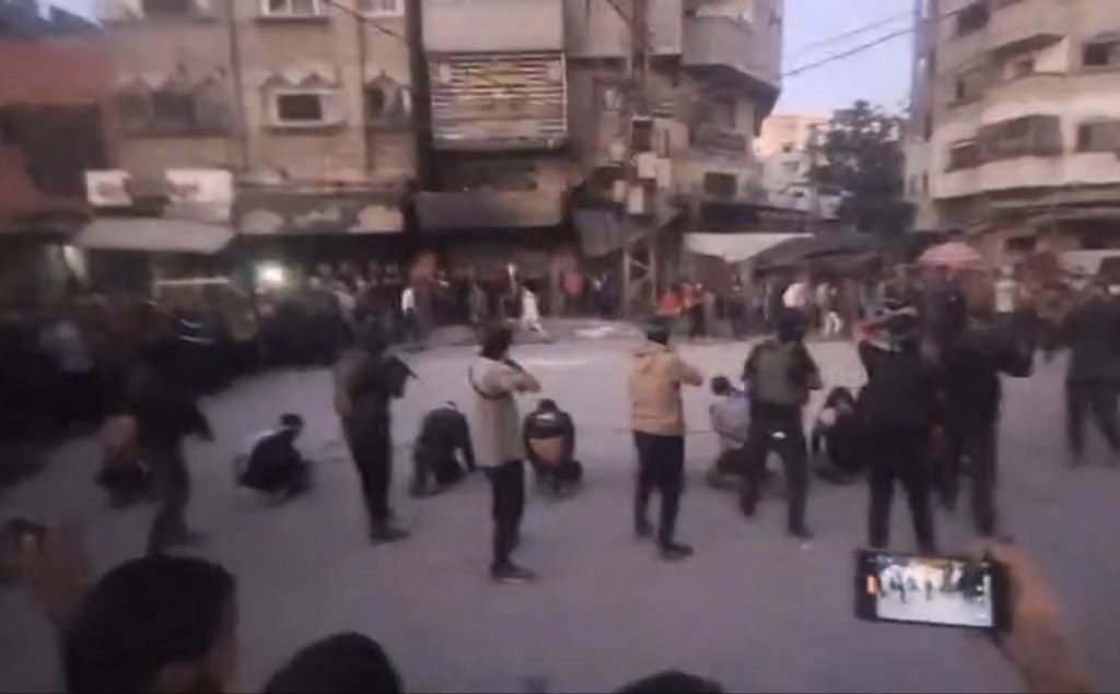 Gaza security forces execute alleged Israeli collaborators accused of crimes