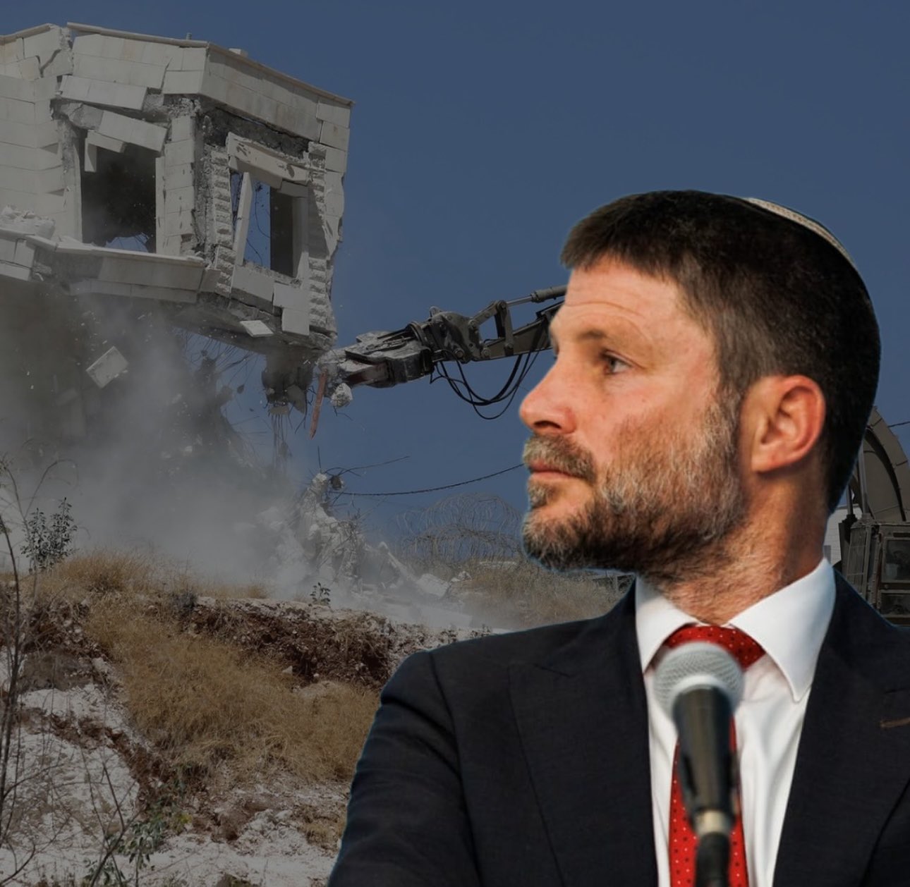 Smotrich: 2025 Goal to Demolish More Than Palestinians Build