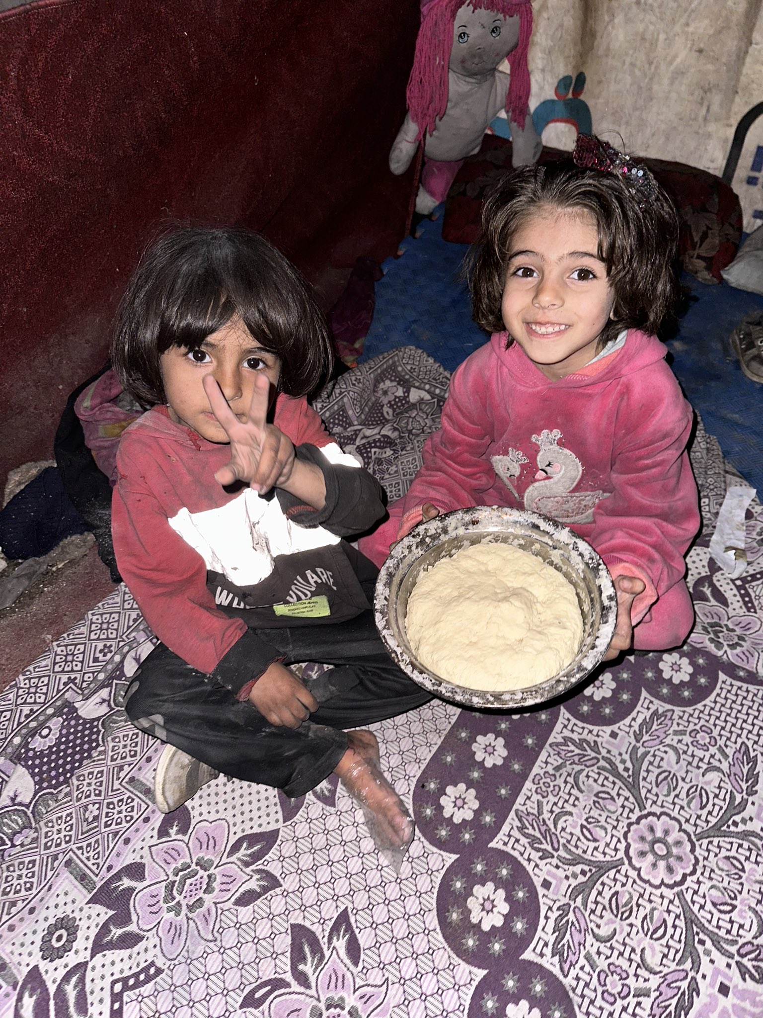 Humanitarian visit to Gaza: delivering clothes and food aid