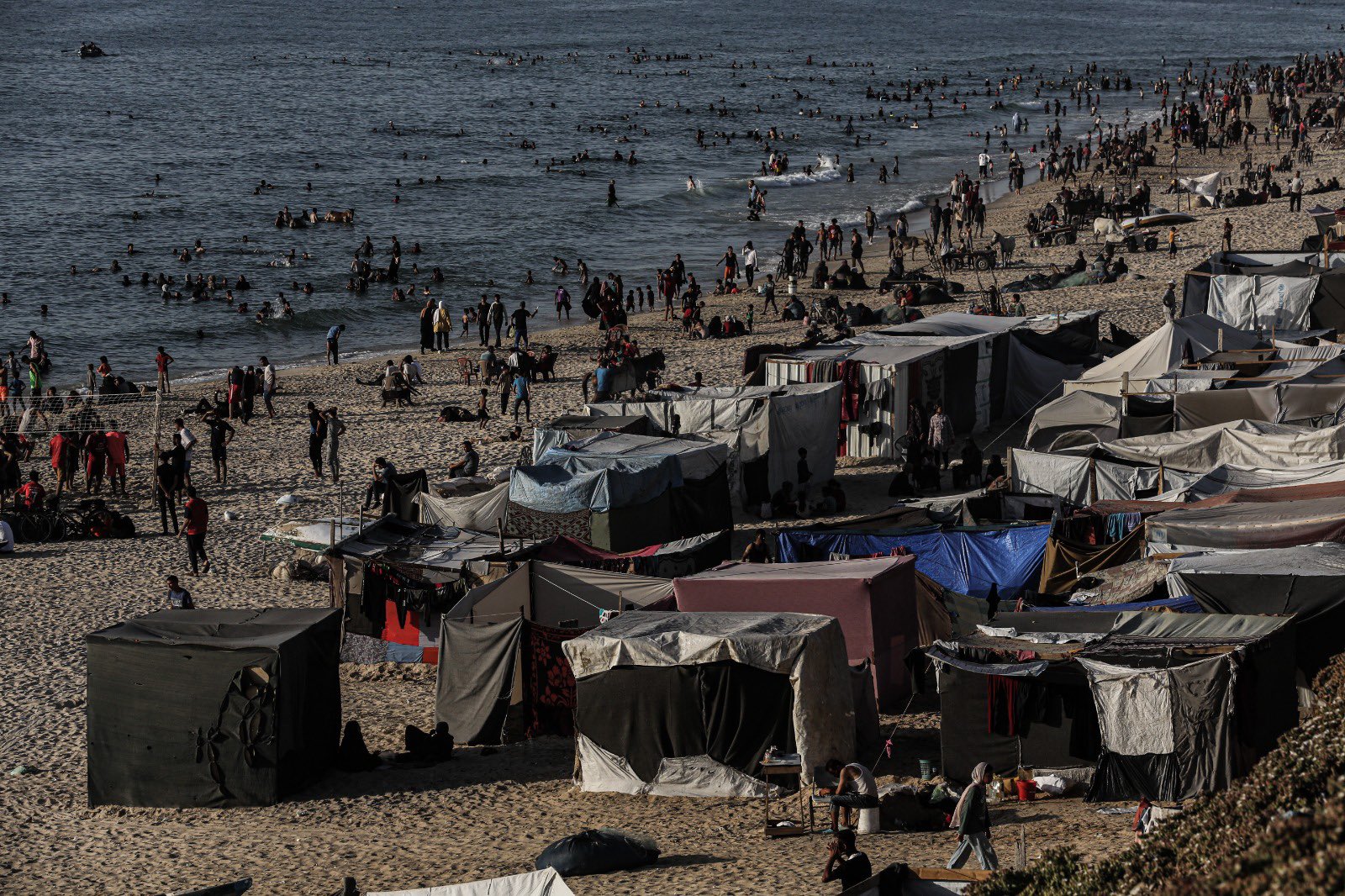 Displacement and bombing in Rafah, Gaza